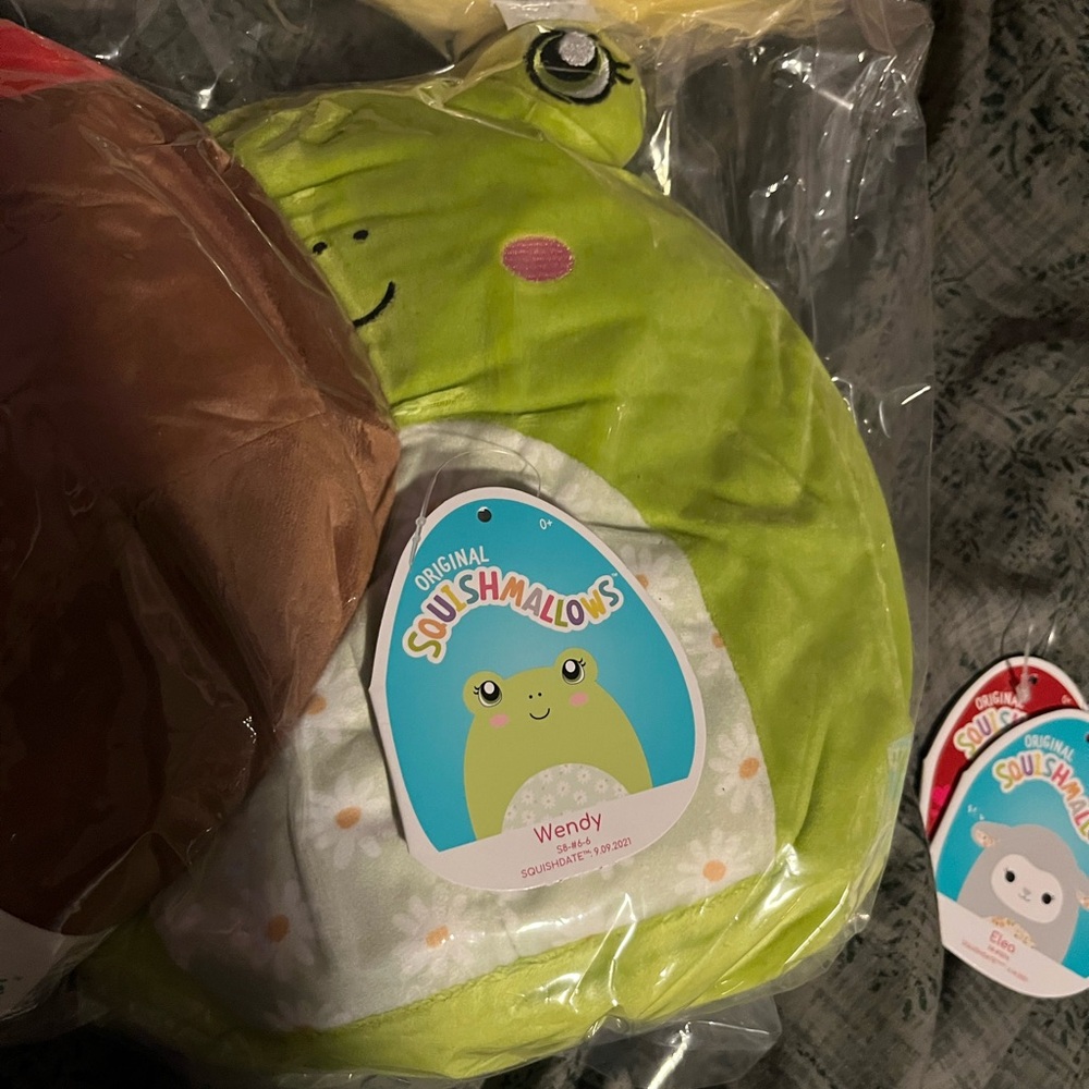 Squishmallows Green Frog Plush